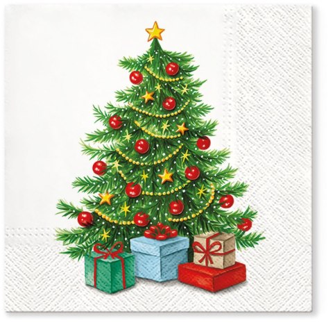 Serwetki BN mix nadruk bibuła [mm:] 330x330 Paw (TL836000)