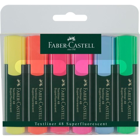 Zakreślacz 48 wkład mix Faber Castell (FC154806)