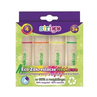 Zakreślacz NEON ekologiczna obudowa 5905658801199 wkład mix 1,0-5,0mm Strigo (SSC343)