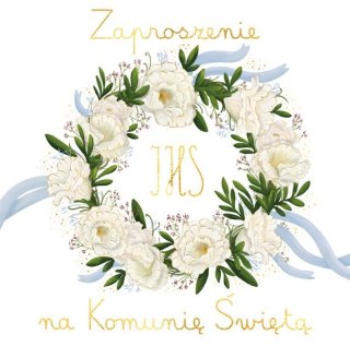 Zaproszenie KW Komunia WIANUSZEK Henry (5905701485451)