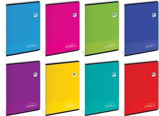 Zeszyt kolorowa linia A5 32k. 90g linia kolor Interdruk (ZE32K=B&B)