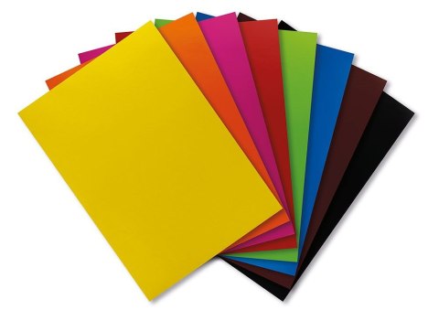 Zeszyt papierów kolorowych A4 8k Flamingo