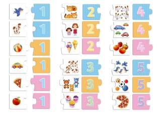 Gra edukacyjna RAZ, DWA, TRZY Granna