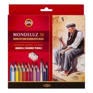 Kredki akwarelowe mondeluz 36 kol. Koh-I-Noor (3712)