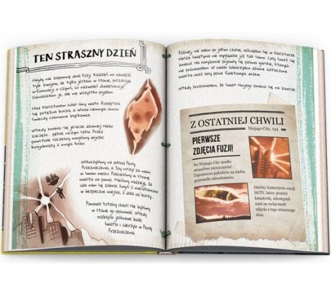 Książka dla dzieci LEGO® NINJAGO®. Tajemnice Świata Fuzji Ameet (LLB 6703)