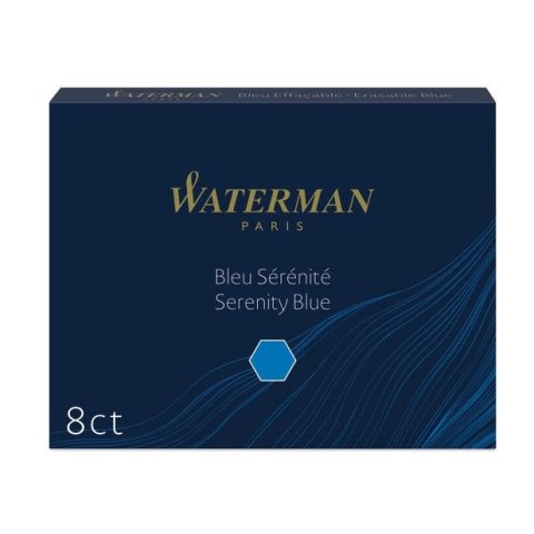 Naboje długie niebieski Waterman (S0110860)