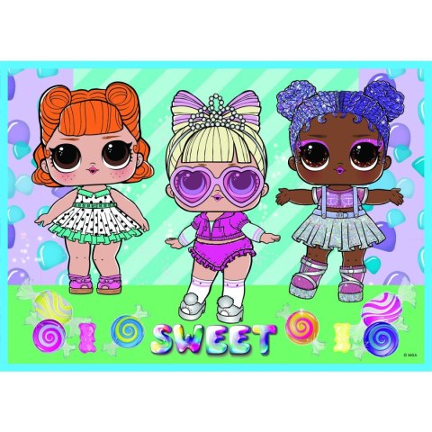 Puzzle 4w1 el. Trefl (34613)