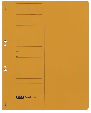 Skoroszyt 1/2 A4 żółty karton 250g Elba (100551878)