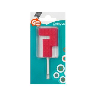 Świeczka urodzinowa klocki numer 7 Godan (7C-SUK7)