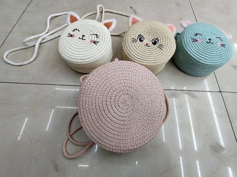 Torebka z rafii, mix kolorów Adar (595460)