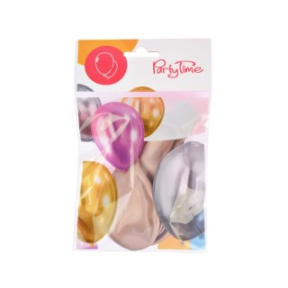 Balon gumowy efekt chromu - niebieskie mix 300mm Arpex (K2718)