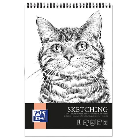 Blok artystyczny szkicowy A4 90g 80k Oxford (400200047)