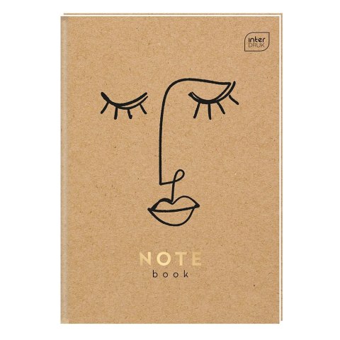 Brulion A5 64k. 70g krata Interdruk (BRA564KRAFT)