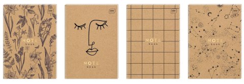 Brulion A5 64k. 70g krata Interdruk (BRA564KRAFT)