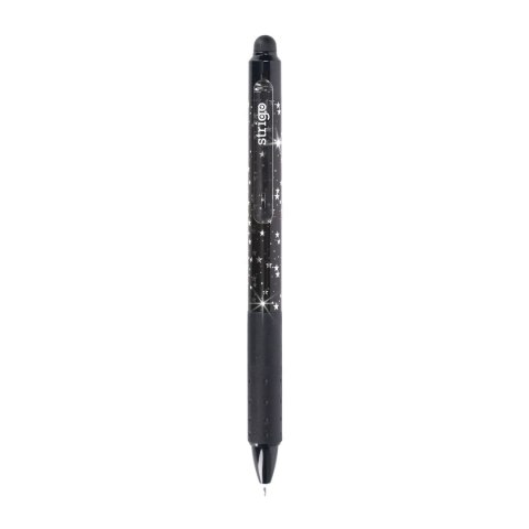 Długopis wymazywalny GWIAZDY automtyczny 8905658811020 wkład niebieski 0,5mm Strigo (SSC403)