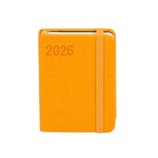 Kalendarz książkowy (terminarz) POMARAŃCZOWY AVANGARDA A7 Antra (2026)