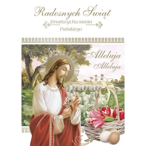 Kartka składana B6 Pol-mak