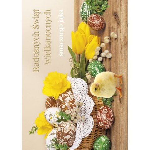 Kartka składana B6 Pol-mak