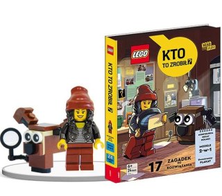 Książka dla dzieci LEGO® Books. Kto to zrobił? Ameet (Z AMB 6601)