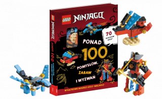 Książka dla dzieci Lego® Ninjago®. Ponad 100 pomysłów, zabaw i wyzwań Ameet (LQB 6701)