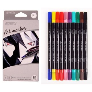 Marker specjalistyczny wkład mix okrągła końcówka Cresco (212300)