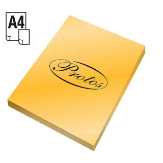 Papier kolorowy A4 złoty 20k. 170g Protos