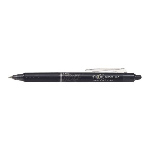 Pióro kulkowe Frixion Clicker wkład czarne Pilot (PIBLRT-FR7-B)