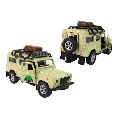 Samochód Land Rover z przyczepą i żyrafą Hipo (521723)