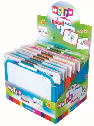 Tablica suchościeralna z markerem [mm:] 250x180 Keyroad (KR972016)