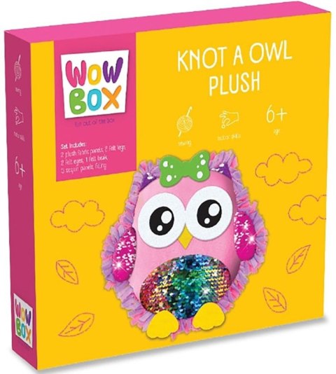 Zestaw kreatywny dla dzieci Wow Box poduszka Sowa Tm Toys (WOW127209)