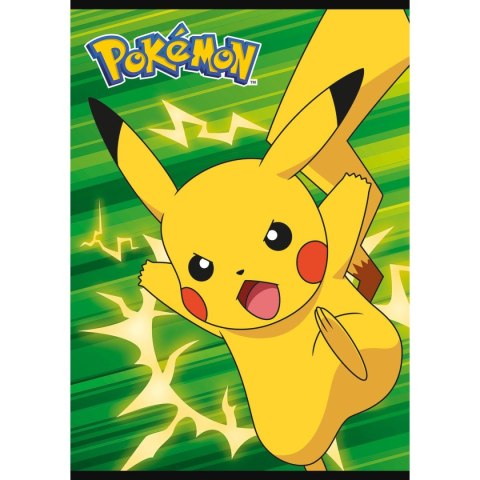 Zeszyt Pokemon A5 16k. 70g krata Unipap