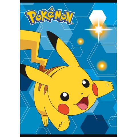 Zeszyt Pokemon A5 16k. 70g krata Unipap