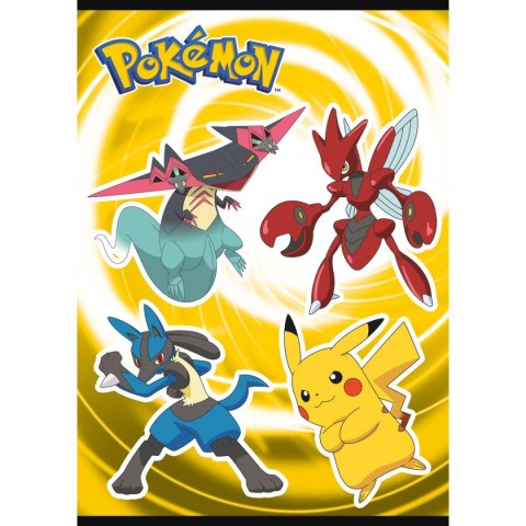 Zeszyt Pokemon A5 16k. 70g krata Unipap