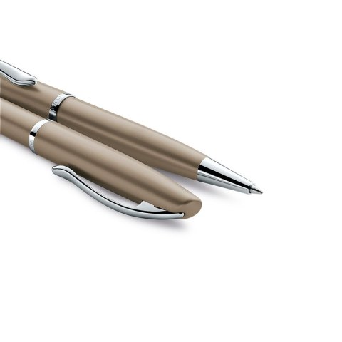 Długopis Jazz Noble Elegance Taupe wkład niebieski/czarny Mmm Pelikan (400198311)