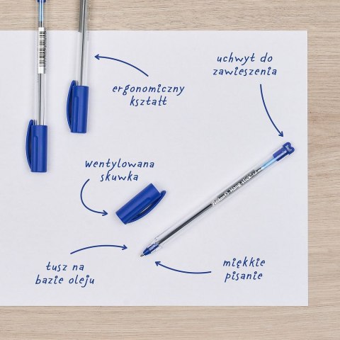 Długopis standardowy Hang Stick K86 wkład mix 1mm Pelikan (400197418)