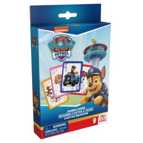 Gra karciana Psi Patrol karty Jumbo Spin Master (6066830)