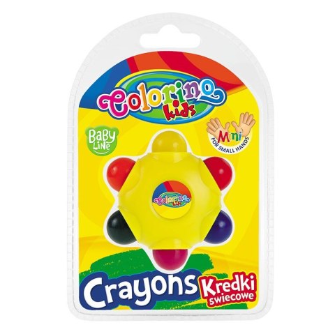 Kredki świecowe Colorino 6 kol. Patio (33015)