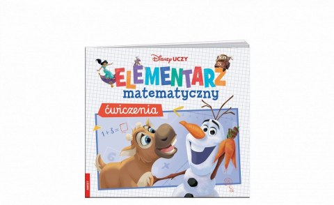 Książka dla dzieci Disney Uczy. Elementarz matematyczny. Ćwiczenia Ameet (umc 9302)