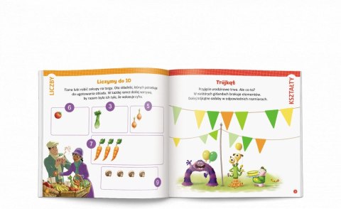 Książka dla dzieci Disney Uczy. Elementarz matematyczny. Ćwiczenia Ameet (umc 9302)