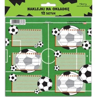 Naklejka na zeszyt 2 Piłka Henry (5905701487776)