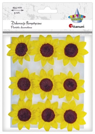 Ozdoba materiałowa Craft-Fun Series słoneczniki Titanum (22YX0825-7B)