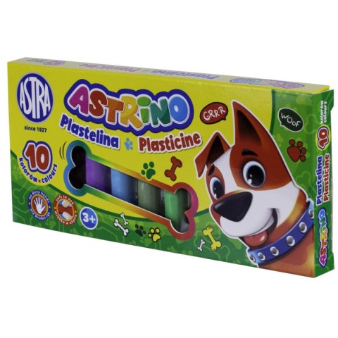 Plastelina 10 kol. mix Astrino (303221002)