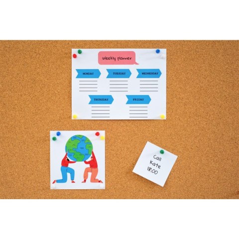 Tablica korkowa rama aluminiowa [mm:] 2000x1000 Memoboards (TC2010ALC)