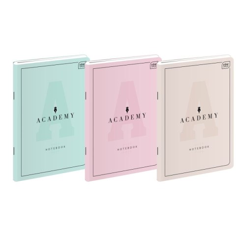 Zeszyt ACADEMY A4 60k. 90g krata Interdruk (5902277299229)