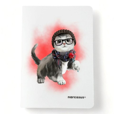 Zeszyt PP A4 60k. 80g KRATKA Narcissus