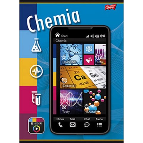 Zeszyt tematyczny CHEMIA A5 60k. krata St.Majewski (5904149003180)