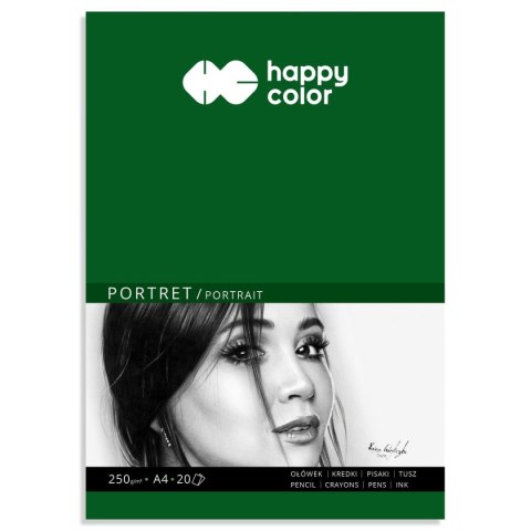 Blok artystyczny A4 250g 20k Happy Color (HA 7825 2030-A20)