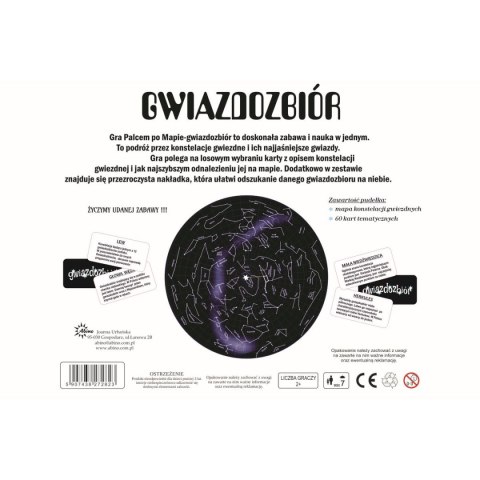 Gra planszowa Palcem po mapie - gwiazdozbiór Palcem po Mapie Gwiazdozbiór Abino