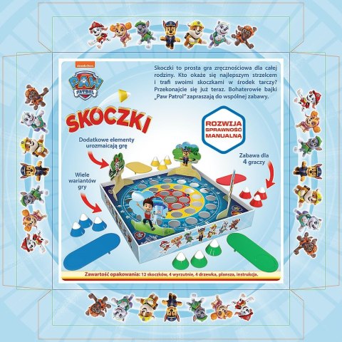 Gra zręcznościowa Paw Patrol Skoczki skoczki Trefl (01998)