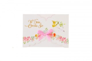 Kartka składana Chrzest A5 Agamis (A5 kokarda)